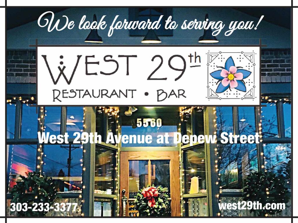 West 29th Restaurant and Bar advertisement