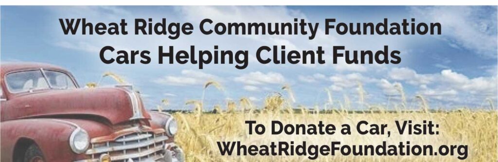 Wheat Ridge Community Foundation Cars Helping Clients